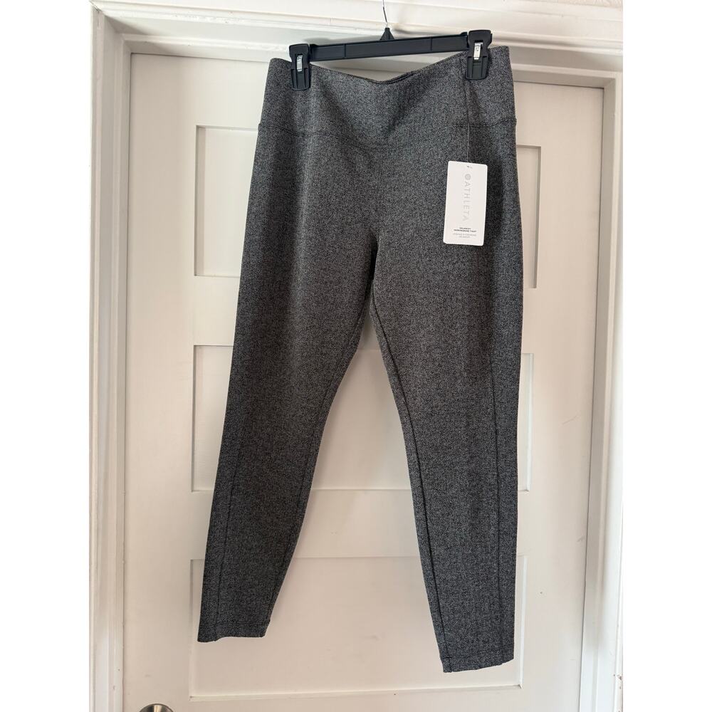 Athleta Delancey Herringbone Tight Leggings NWT Size Large - Picture 3 of 7